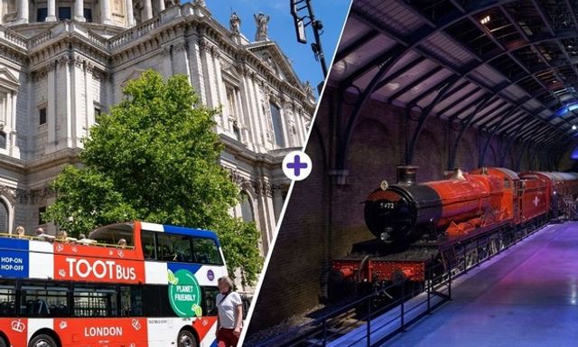 Tootbus London Hop-on, Hop-off & Warner Bros Studio Tour